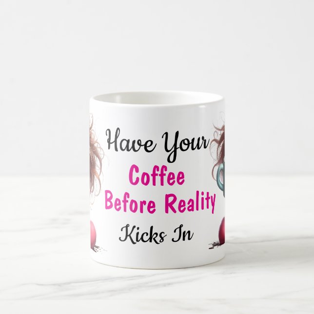 Taza De Café Humorous Coffee Classic Mug, 11 oz (Centro)