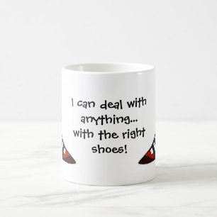 Taza De Café Humorous Shoe Mug
