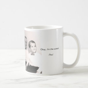 Taza De Café Humphrey, circa 1964, aceptable, soy el más lindo