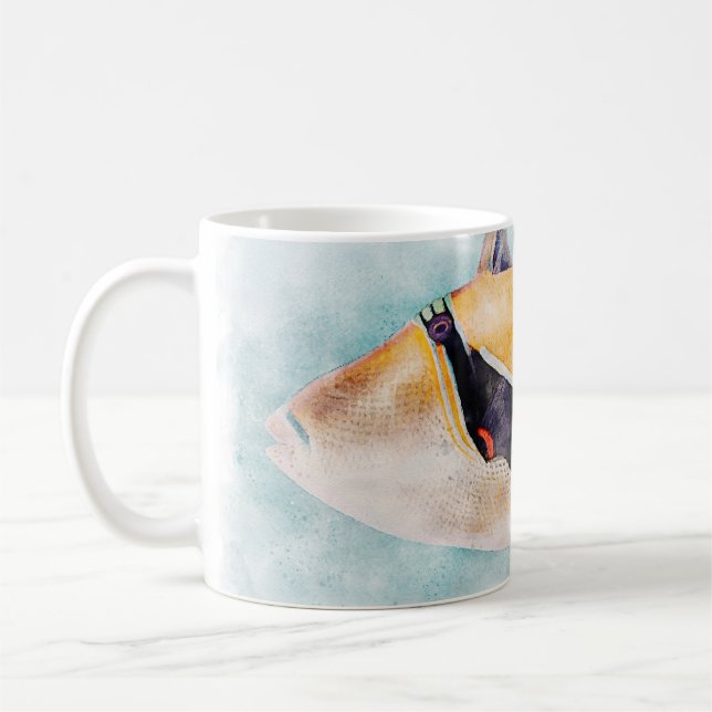 Taza De Café Humuhumunukunukuapuaa desencadenó peces (Izquierda)