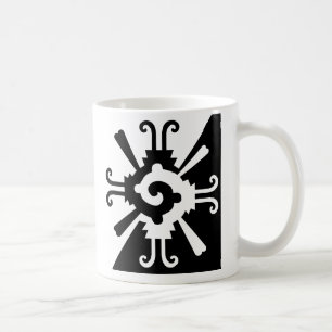 Taza De Café Hunab Ku-Black y White