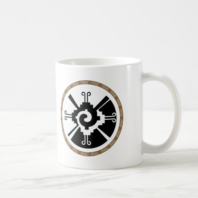 Taza De Café Hunab Ku - deidad maya (Derecha)