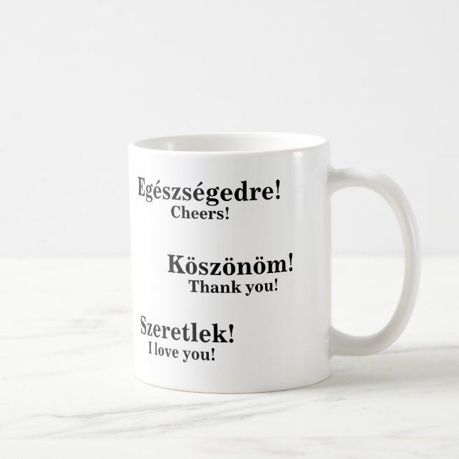 Taza De Café Húngaro 2,0 (Derecha)
