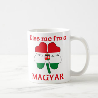 Taza De Café Húngaros personalizada me besan que soy Magyar