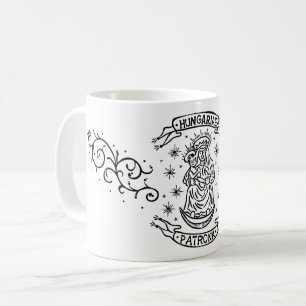 Taza De Café hungría religiosa motivo medieval virgen mary jesu