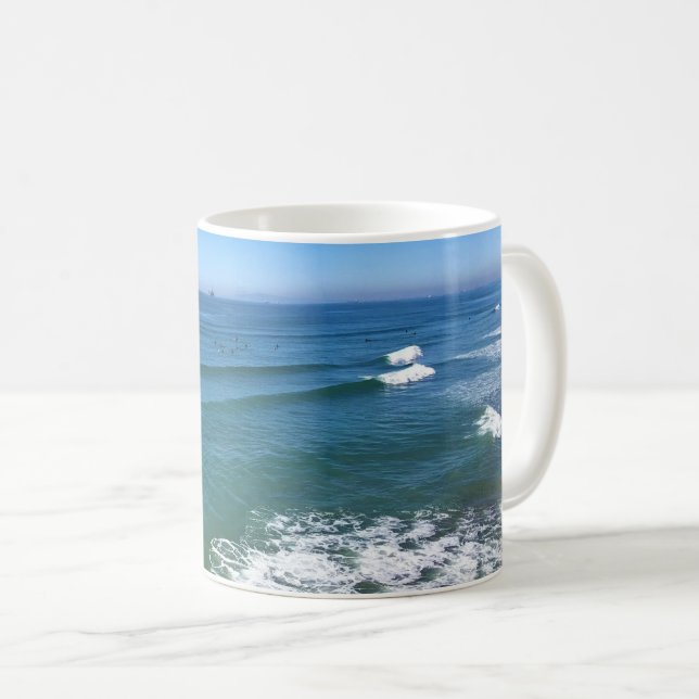 Taza De Café Huntington Beach, California (Anverso derecho)