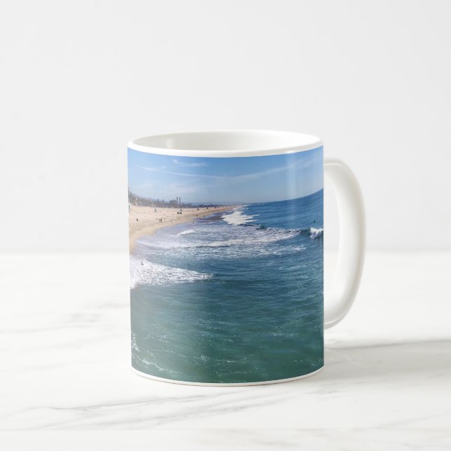 Taza De Café Huntington Beach, California (Anverso derecho)