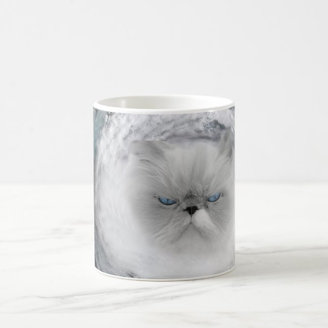 Taza De Café Huracán Angry Cat 5 (Centro)