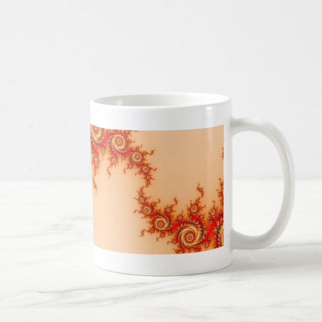 Taza De Café Huracán de fuego (Derecha)