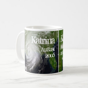 Taza De Café Huracán Katrina, imagen satelital