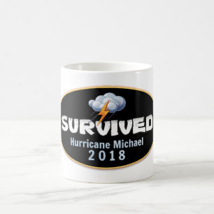 Taza De Café Huracán Michael sobrevivido