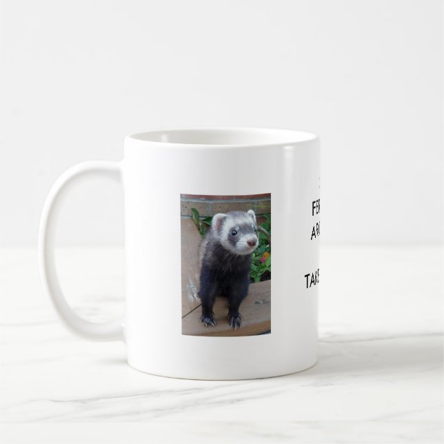 Taza De Café Hurón del Polecat (Izquierda)