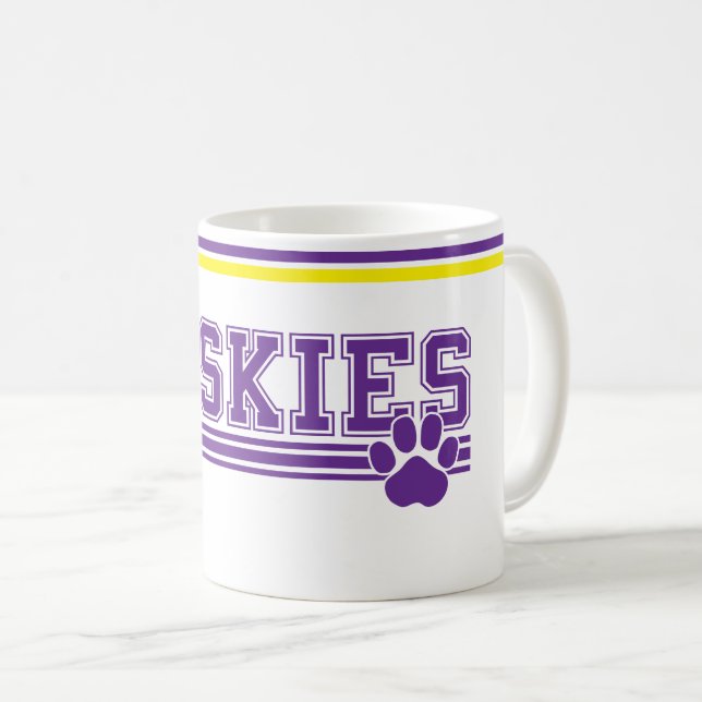 Taza De Café Husky Coffee Mug (Anverso derecho)