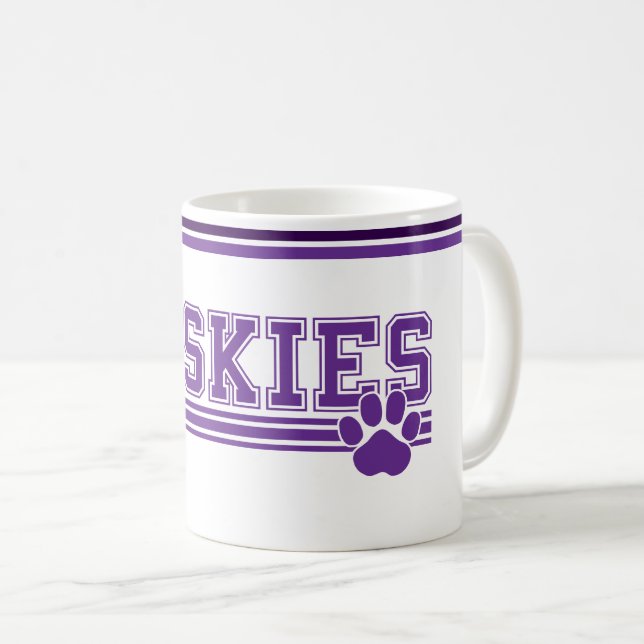 Taza De Café Husky Coffee Mug (Anverso derecho)