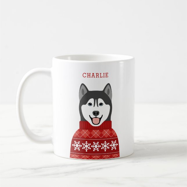 Taza De Café Husky Mugs (Izquierda)