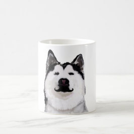Taza De Café Husky Mustaches Mug
