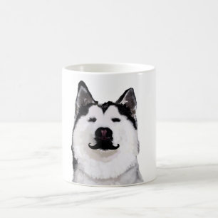 Taza De Café Husky Mustaches Mug