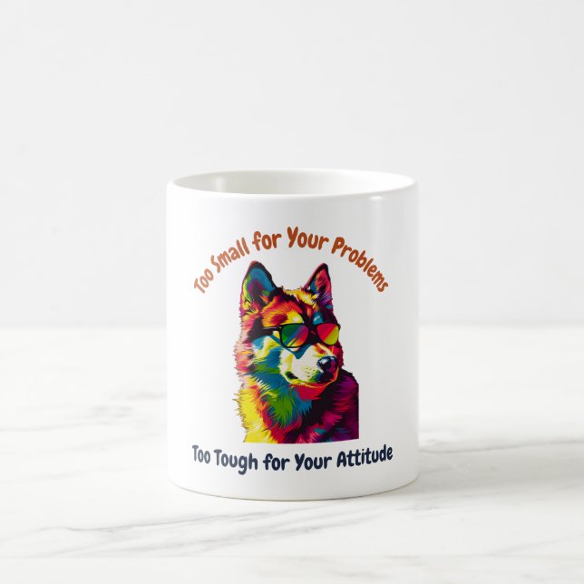Taza De Café Husky Siberian (Centro)