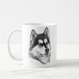 Taza De Café Husky siberiano