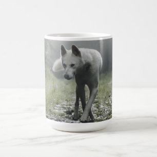 Taza De Café Husky siberiano blanco