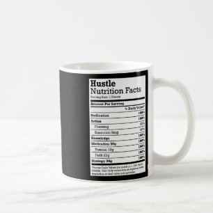 Taza De Café Hustle Nutrition Hacts Navidades Rap de regalo de