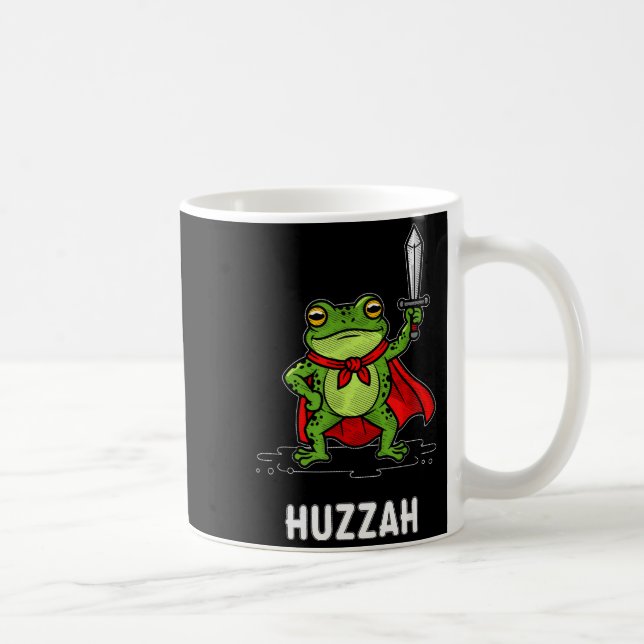 Taza De Café Huzzah Frog  (Derecha)