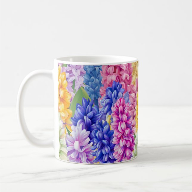 Taza De Café Hyacinth Blooming (Izquierda)