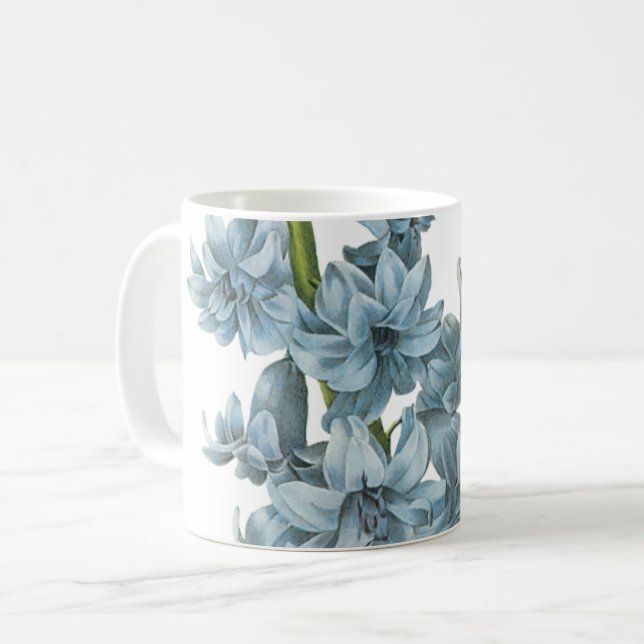 Taza De Café hyacinth(Hyacinthus sp.) de Redouté (Anverso izquierdo)