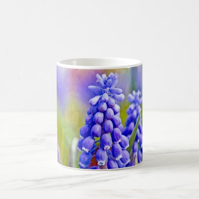 Taza De Café Hyacintos de uva (Centro)