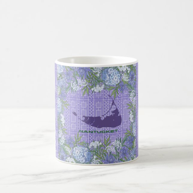 Taza De Café Hydrangea Mug, Nantucket Hydrangeas, Cape Cod (Centro)