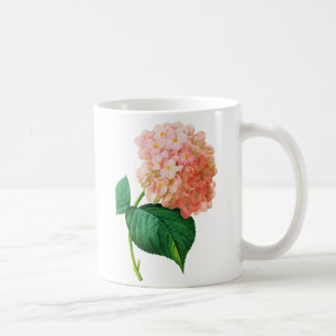 Taza De Café Hydrangea rosado de Pedro José Redoute