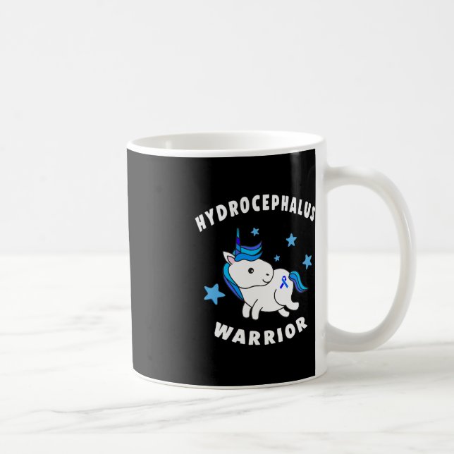 Taza De Café Hydrocephalus Survivor Familia Awareness Warrier (Derecha)