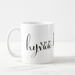 Taza De Café hyvää huomenta Buenos días Mug finlandés