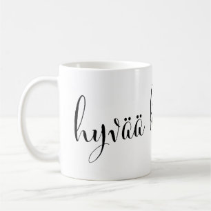 Taza De Café hyvää huomenta Buenos días Mug finlandés