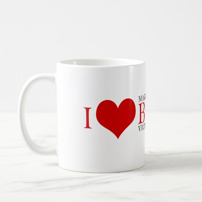 Taza De Café I <3 Bailey (Izquierda)