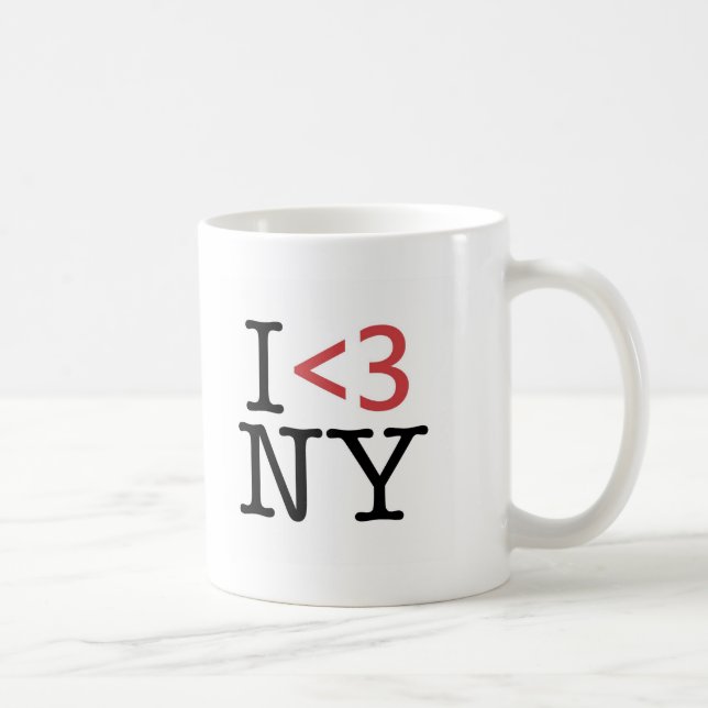 TAZA DE CAFÉ I <3 NY (Derecha)