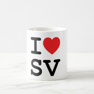 TAZA DE CAFÉ I <3 SV