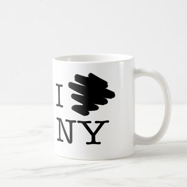 Taza De Café I [abatimiento] NY (Derecha)