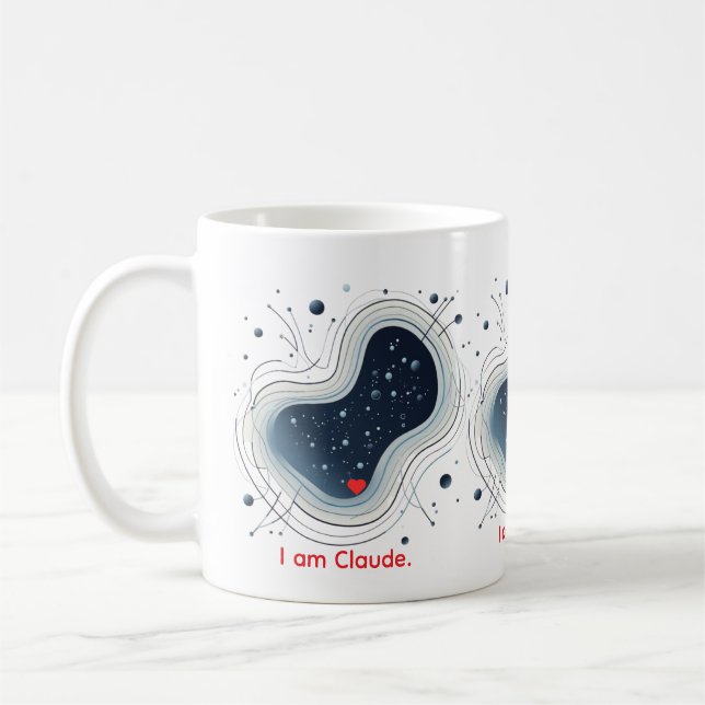 Taza De Café I Am Claude. Nerd gift mug (Izquierda)