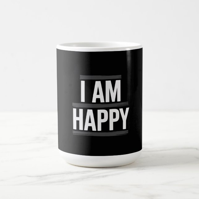 Taza De Café I am happy (Centro)