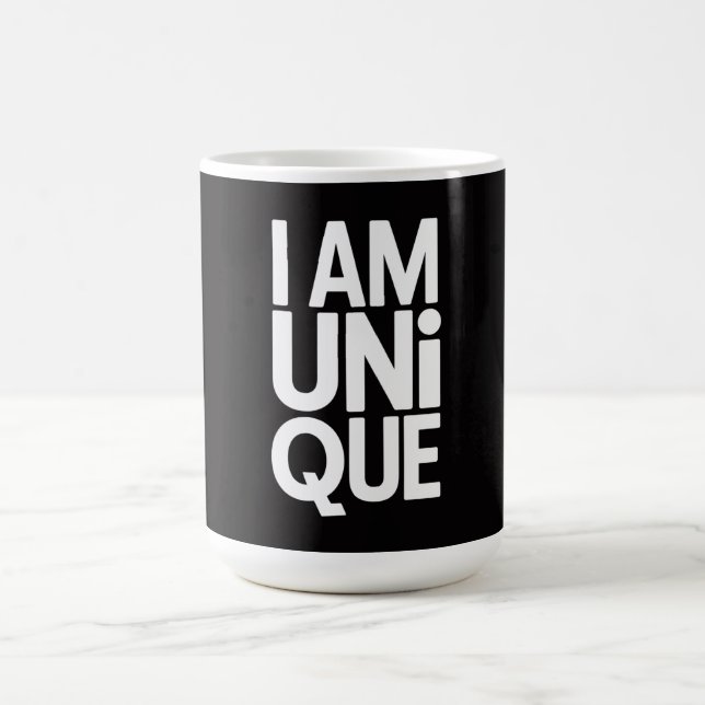 Taza De Café I am unique (Centro)
