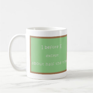Taza De Café I antes de E