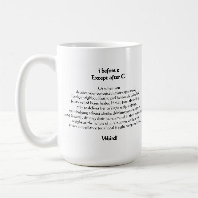 Taza De Café i antes de e Mug (Izquierda)