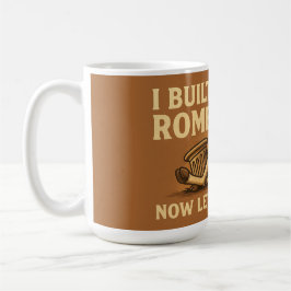 Taza De Café I Built Rome Goat Mug