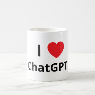 Taza De Café I ❤️ ChatGPT