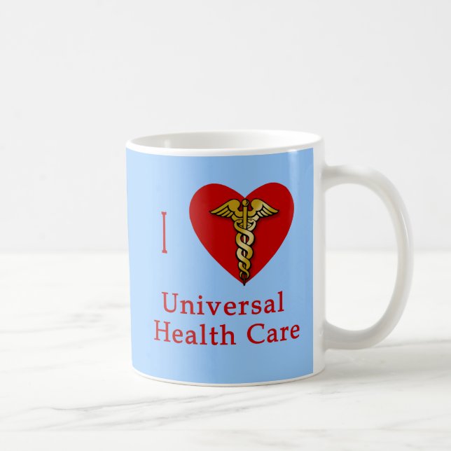 Taza De Café I cobertura de atención sanitaria universal del (Derecha)