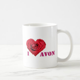 Taza De Café I corazón Avon