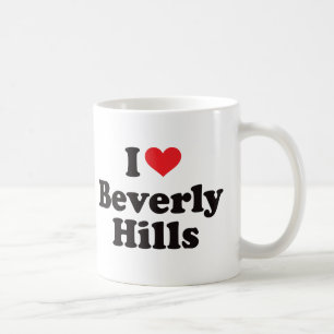 Taza De Café I corazón Beverly Hills