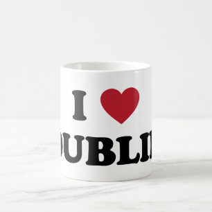 Taza De Café I corazón Dublín Irlanda