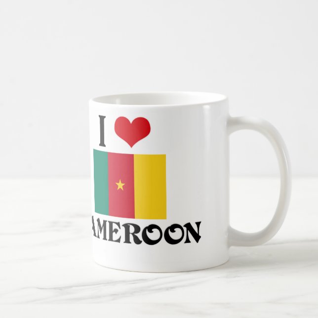 TAZA DE CAFÉ I CORAZÓN EL CAMERÚN (Derecha)
